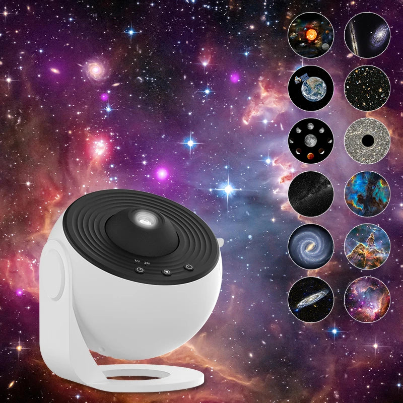 Proyector de Galaxia 360° Luz Nocturna