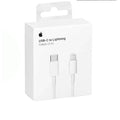 Cable USB-C a Lightning 2m Carga Rápida 20W