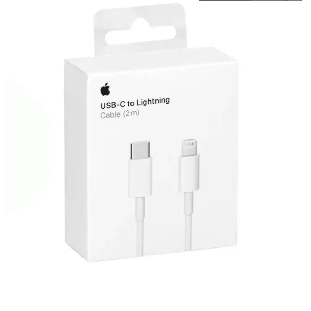 Cable USB-C a Lightning 2m Carga Rápida 20W