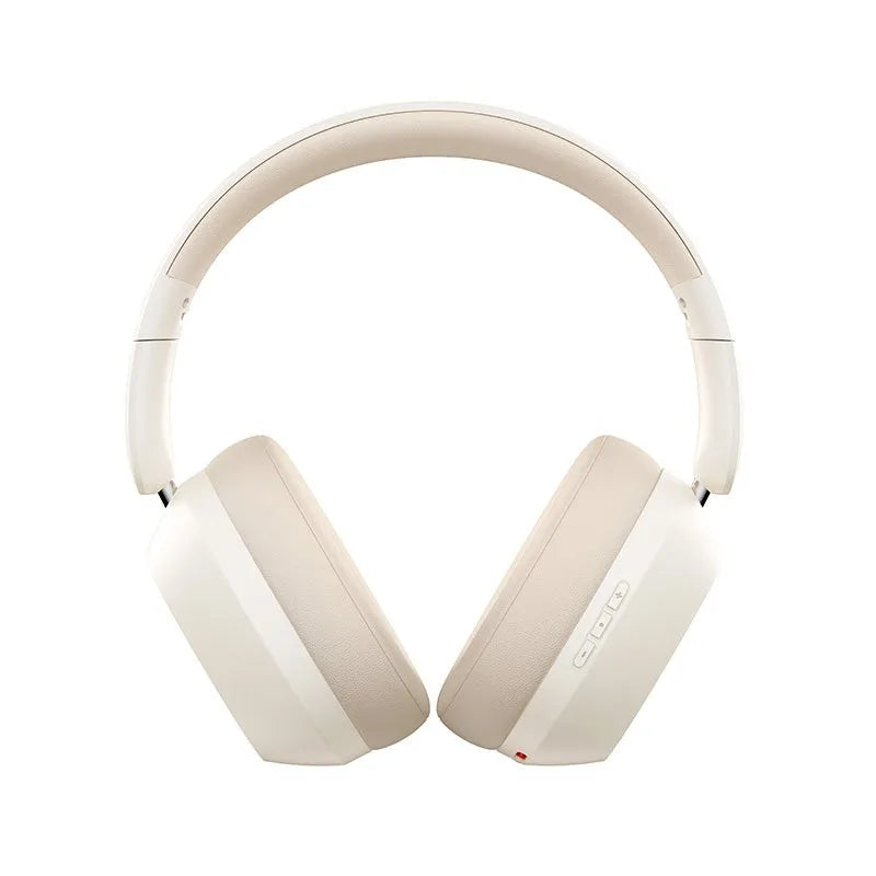 Baseus - bass 35 max headphones wireless and wired music headband usb type c bluetooth beige a00070800221-00