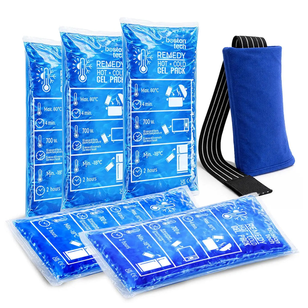 Boston Tech Compresas de Gel Frío/Calor — Pack de 5