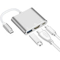 Adaptador USB-C a HDMI 4K 3 en 1