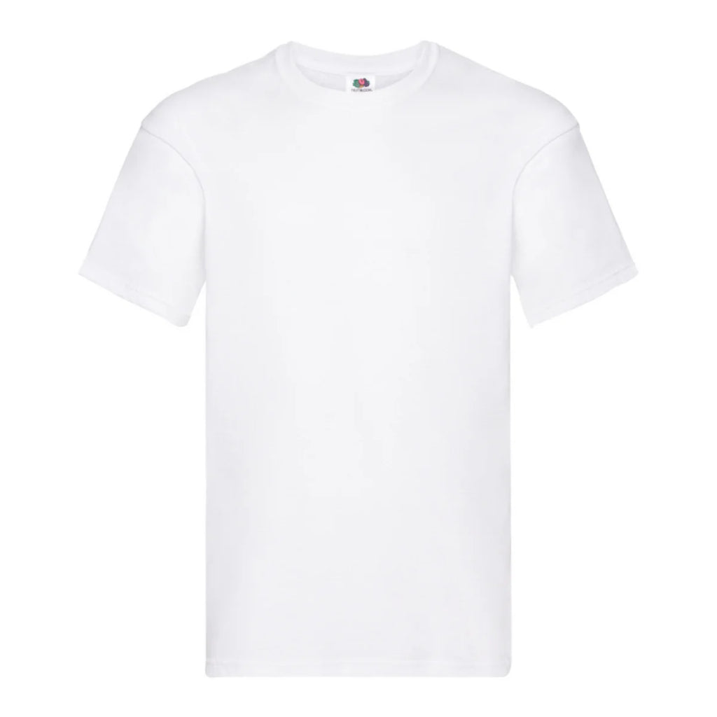 Pack 5 Camisetas Básicas Blancas 100% Algodón