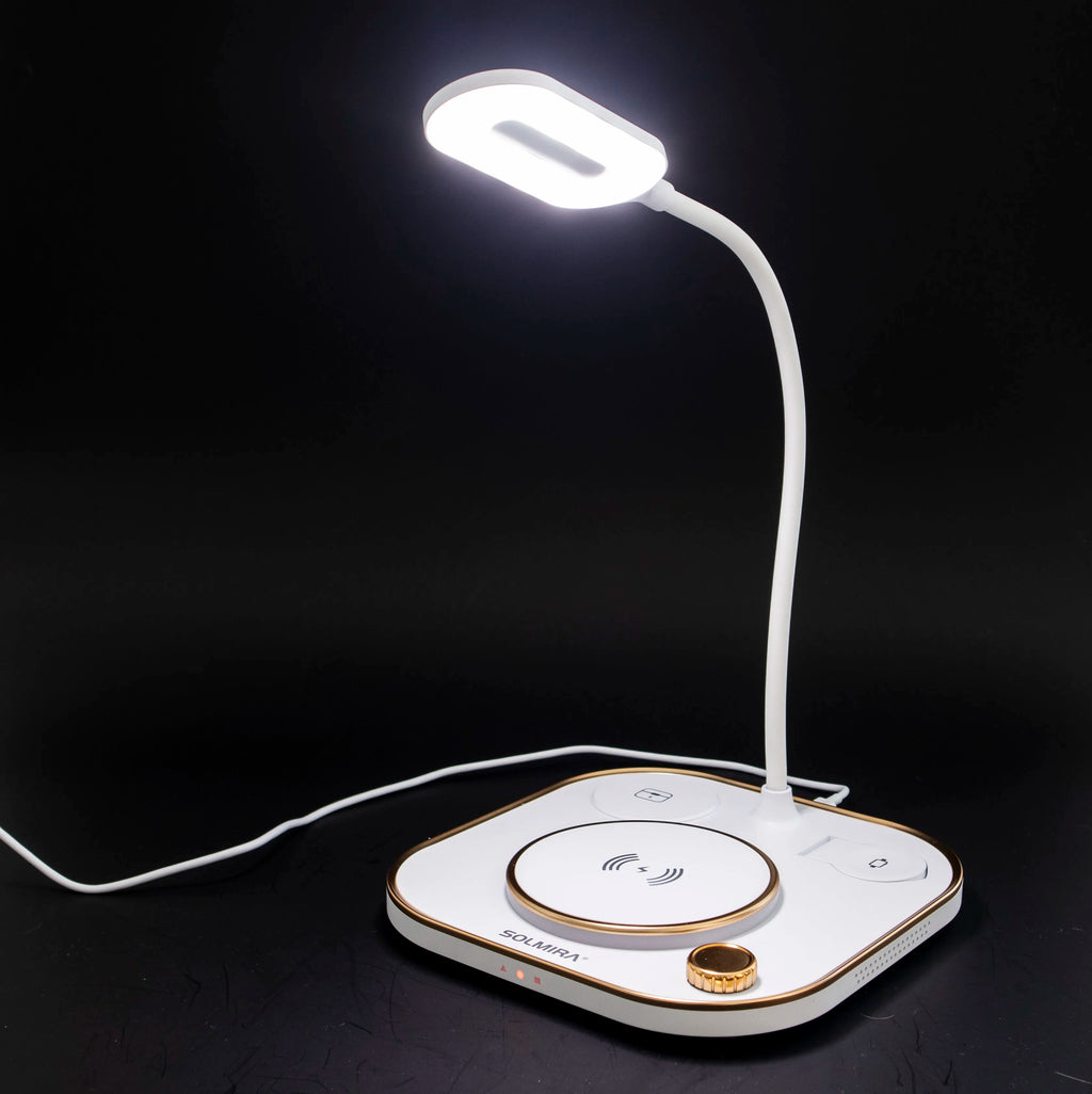 Base de Carga Inalámbrica 3 en 1 con Luz
