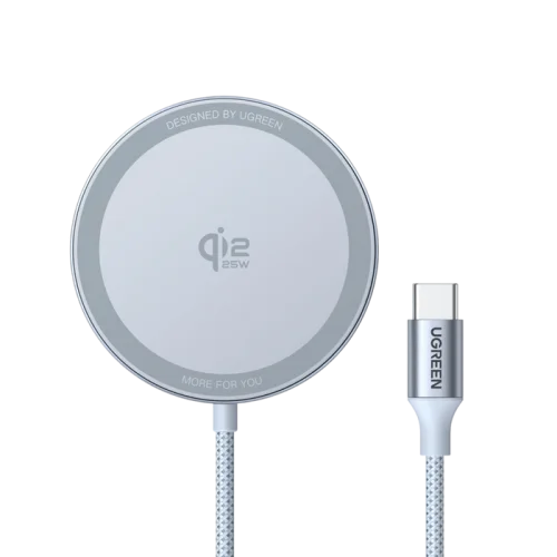 Ugreen MagFlow Smartphone Gris USB Cargador inalámbrico Auto