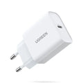 Ugreen 60450 cargador de dispositivo móvil Universal Blanco Corriente alterna Carga rápida Interior