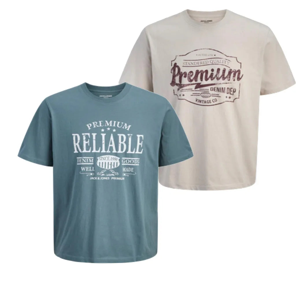 Jack & Jones Pack 2 Camisetas Premium JPRSTAR