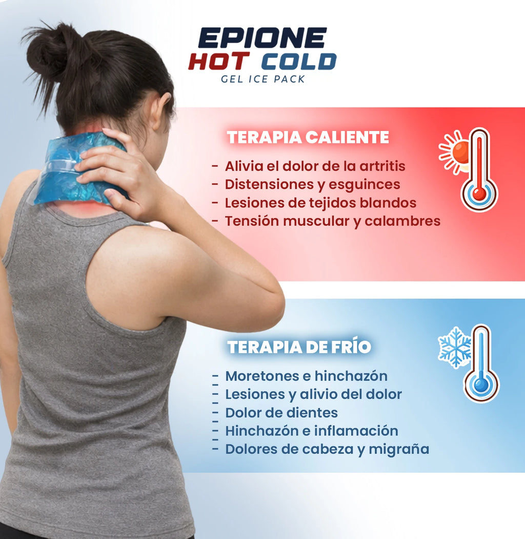 Boston Tech Compresas de Gel Frío/Calor — Pack de 5