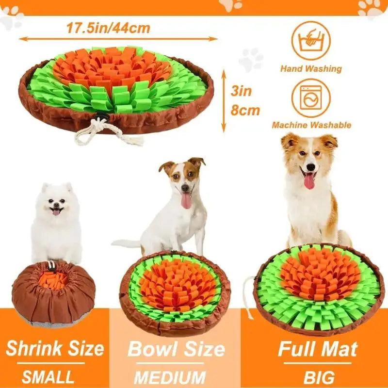 Snuffle Mat for Dogs – Scent game that calms anxiety and slows down eating