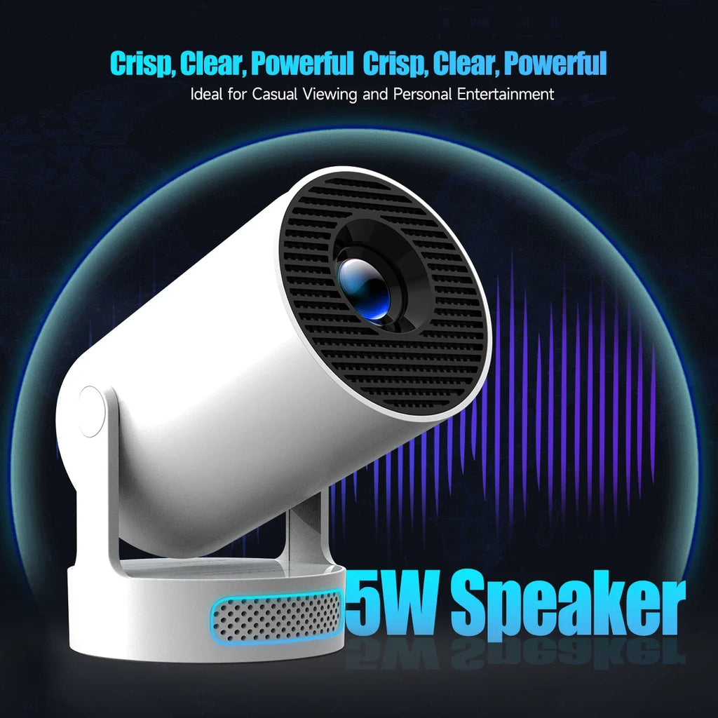 Magcubic HY300 Pro+ 8K Wifi6 Projector 290ANSI Android 14 Dual WIFI Allwinner H726 BT5.4 1280x720P Portable Home Cinema Outdoor