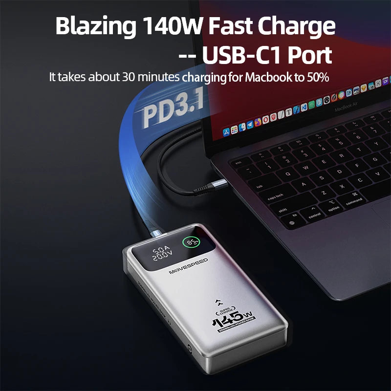 MOVESPEED M25Pro Power Bank 25000mAh 140W