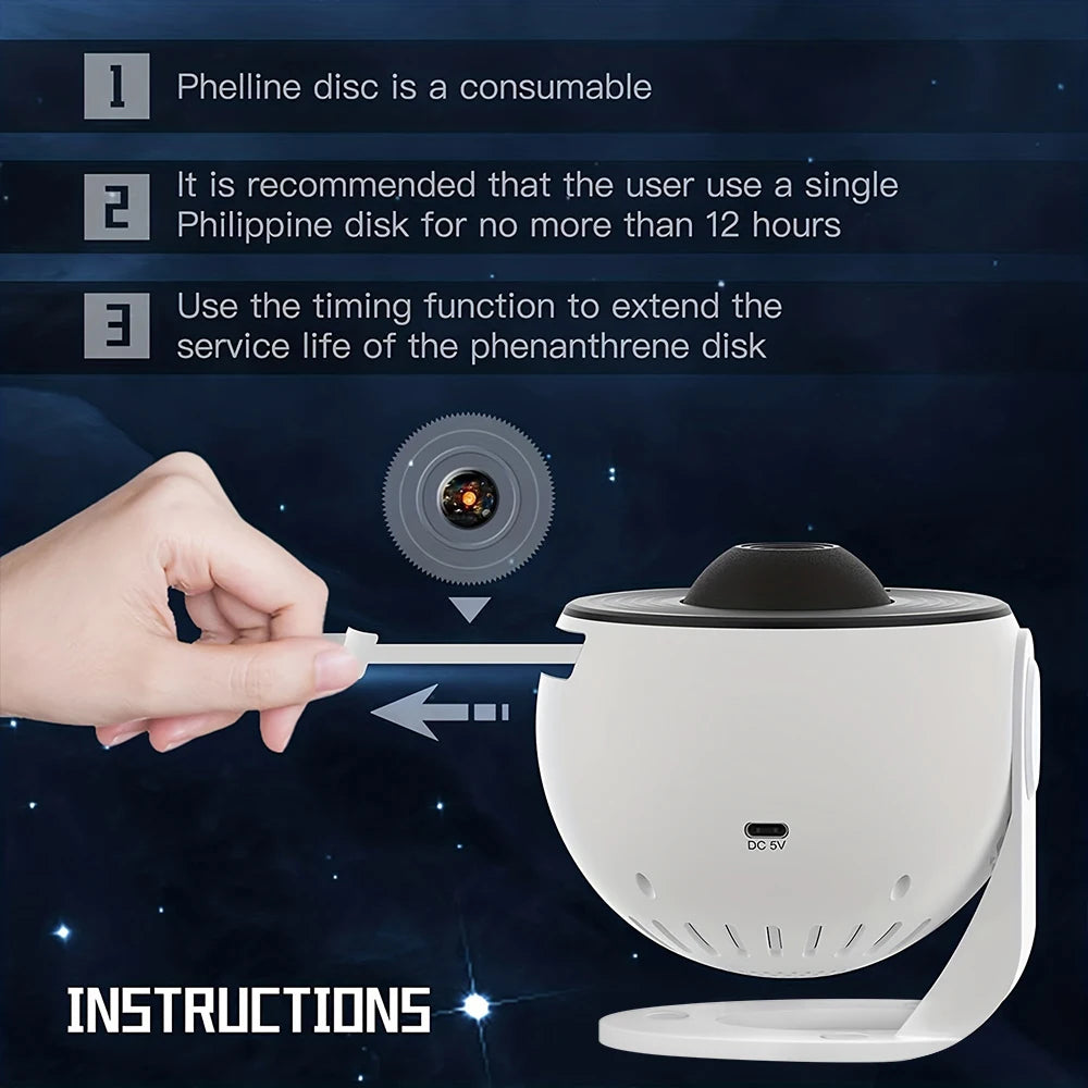Proyector Galaxy Star 13 en 1 con Temporizador