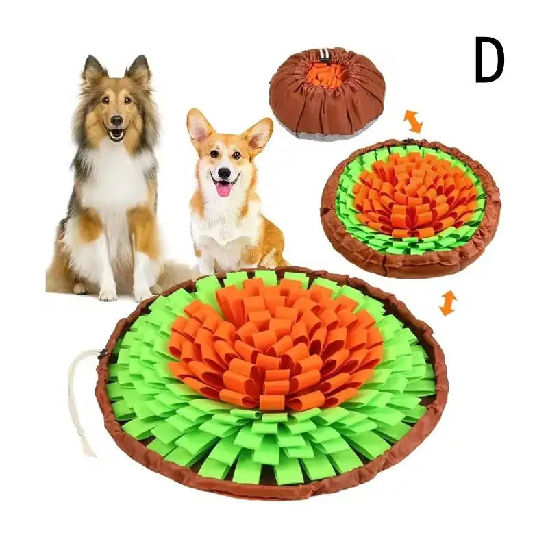 Snuffle Mat for Dogs – Scent game that calms anxiety and slows down eating