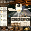 Ventilador de Techo Portátil Recargable