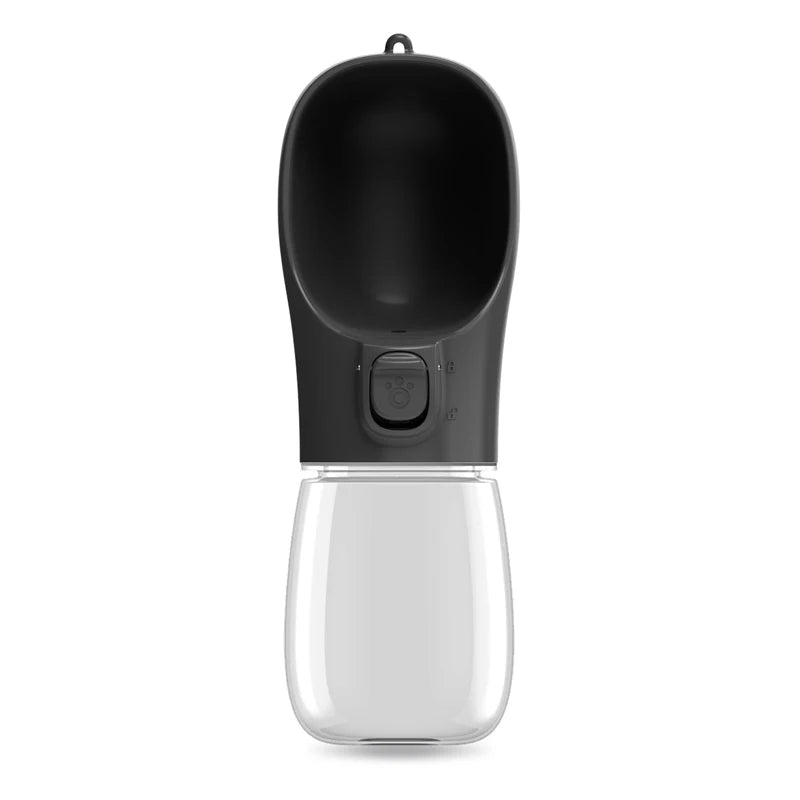 Botella de Agua Portátil para Perros – Bebedero de paseo antigoteo con un solo botón (300/350/550 ml)