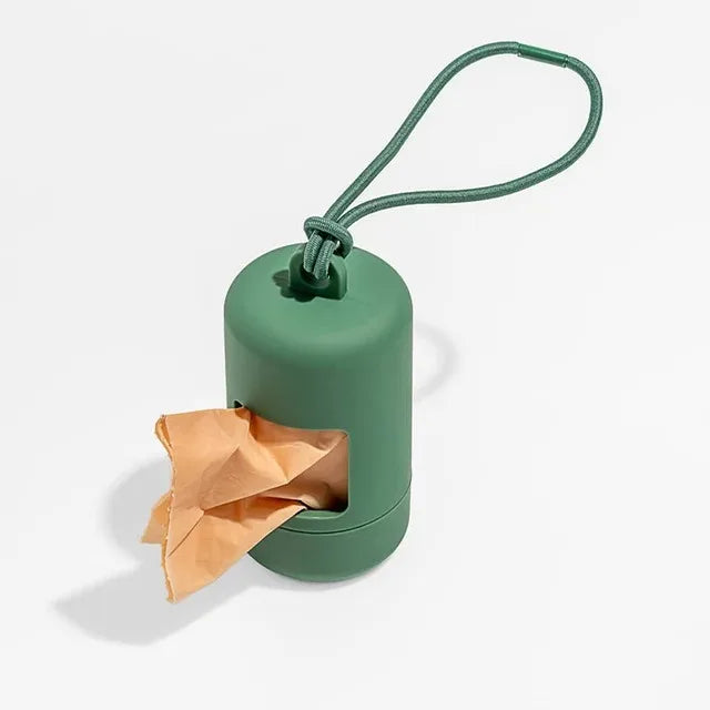 Dog Bag Dispenser – Attaches to leash, lightweight and stylish