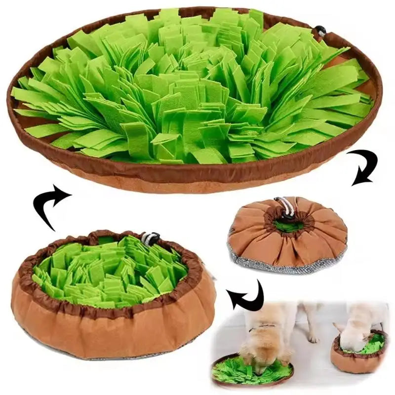 Snuffle Mat for Dogs – Scent game that calms anxiety and slows down eating
