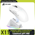 ATTACK SHARK X11 Ratón Gaming Trimodo