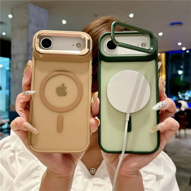 Funda Magnética Metálica con Protector de Lente