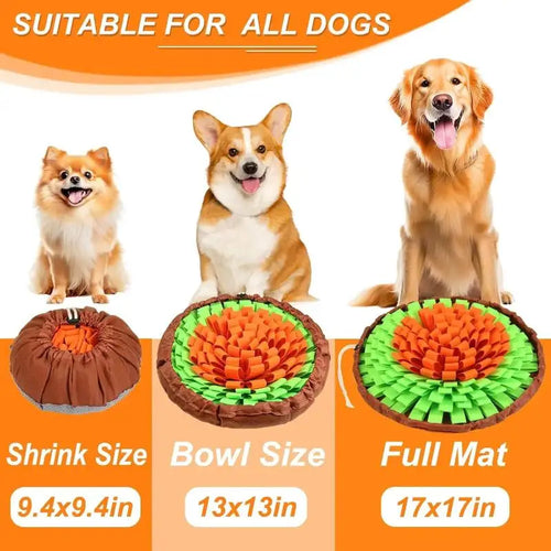 Snuffle Mat for Dogs – Scent game that calms anxiety and slows down eating