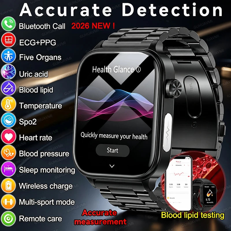 Smartwatch ECG+PPG Monitor de Salud