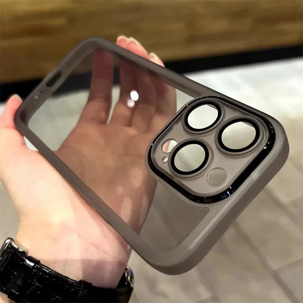 Funda Transparente Antigolpes para iPhone