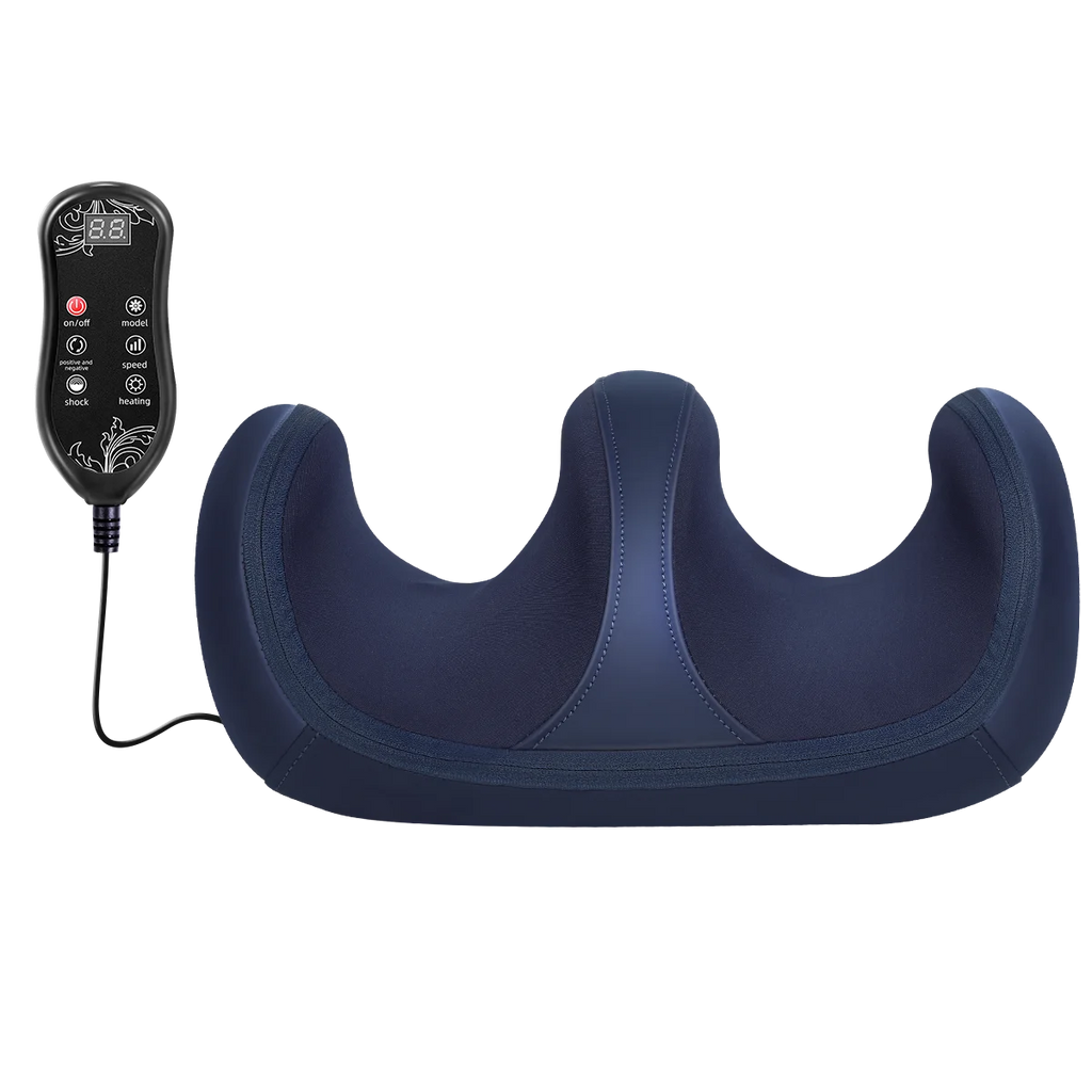 LEERCON 3D Foot And Leg Massager with Heat Deep Kneading Rolling Shiatsu 3 Modes 3 Strength Home Use Machine for Relieving Foot Leg Fatigue