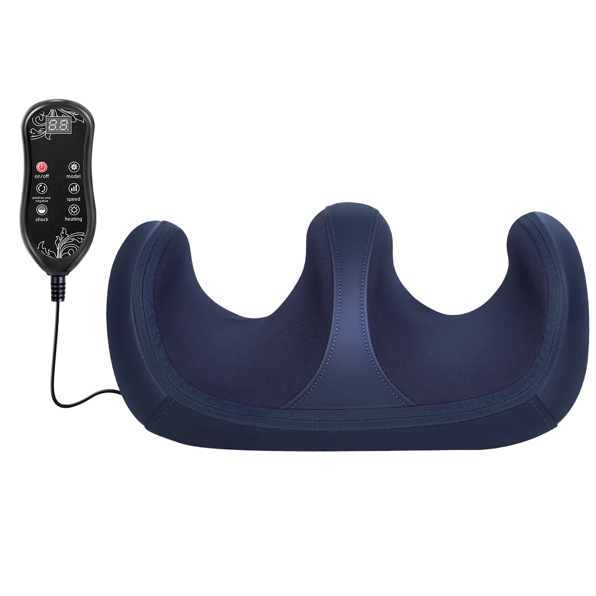 LEERCON 3D Foot And Leg Massager with Heat Deep Kneading Rolling Shiatsu 3 Modes 3 Strength Home Use Machine for Relieving Foot Leg Fatigue
