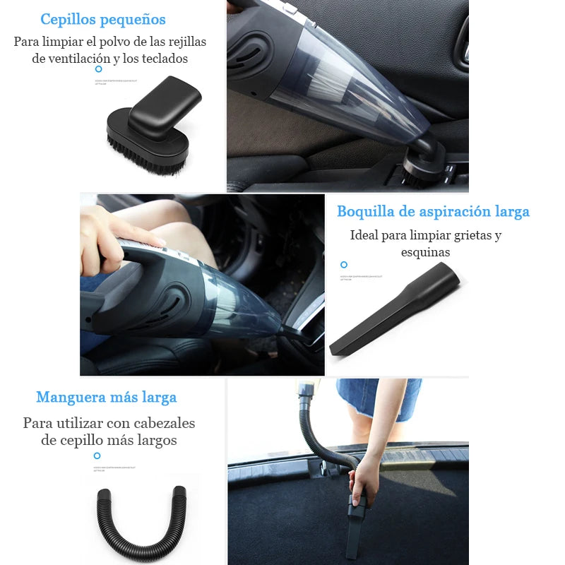 Aspirador de Mano Inalámbrico Ciclónico