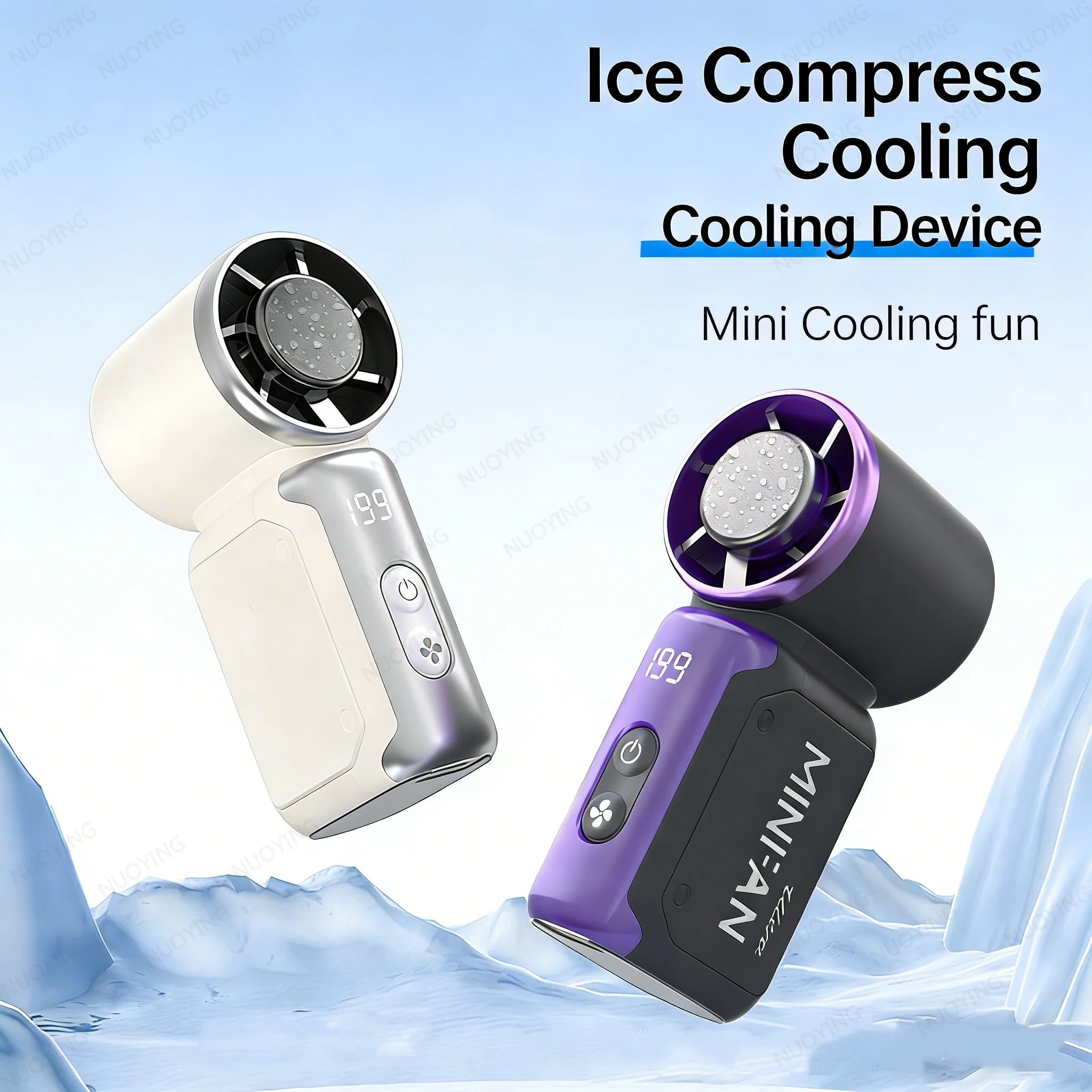 Mini Ventilador de Mano Recargable USB