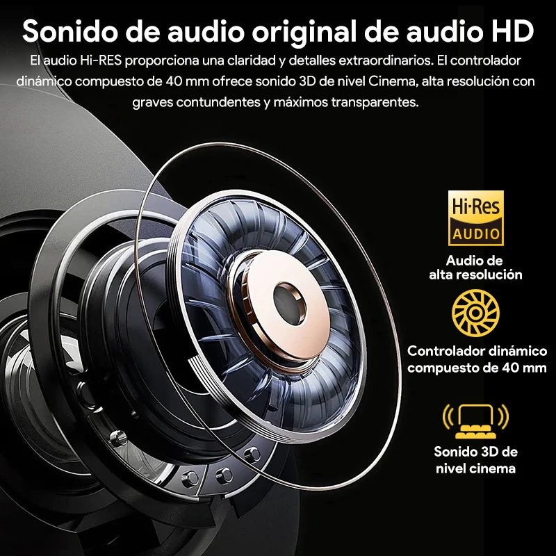 QCY H3 Auriculares Diadema ANC Bluetooth 5.4