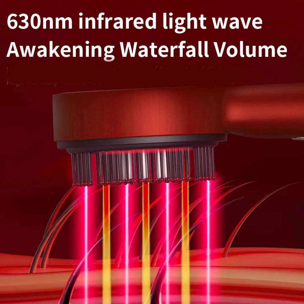 Electric Vibration Massage Comb Massage Scalp Brush Applicator Inject Essential Oils Scalp Care & Hair Care