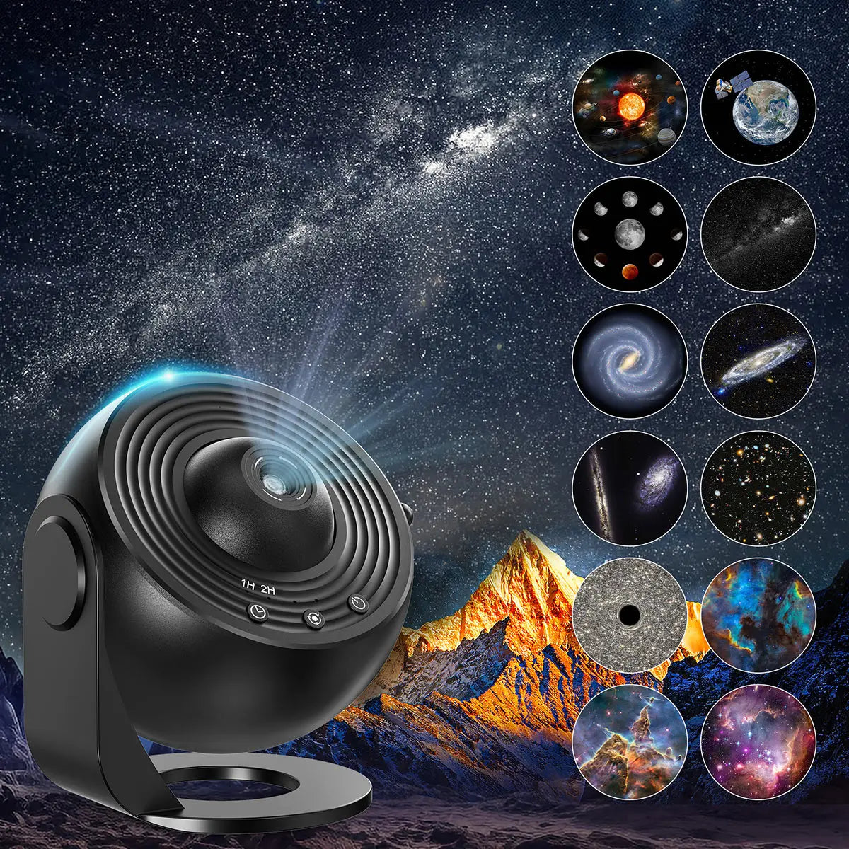 Proyector Galaxy Star 13 en 1 con Temporizador