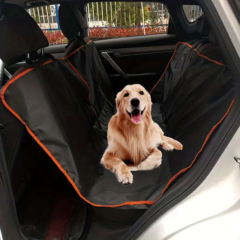 Funda de Asiento de Coche para Perros – Hamaca impermeable y antiarañazos que protege la tapicería
