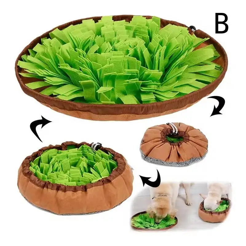 Snuffle Mat for Dogs – Scent game that calms anxiety and slows down eating