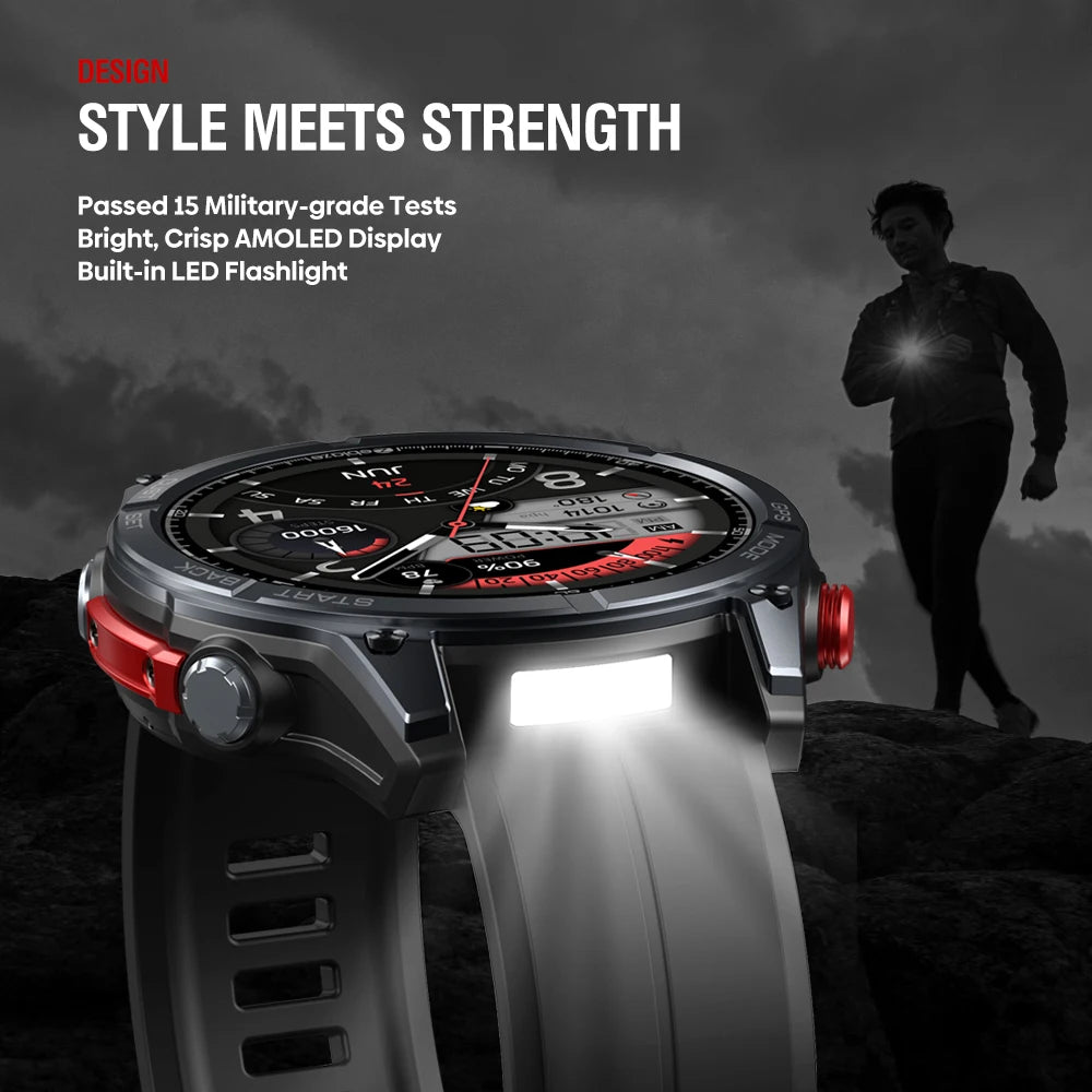 Zeblaze Stratos 4 Smartwatch AMOLED GPS