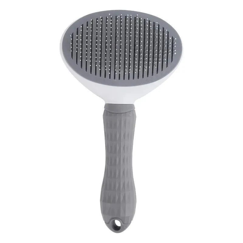 Cepillo Autolimpiable para Perros y Gatos – Quita el pelo muerto y los nudos con un solo clic