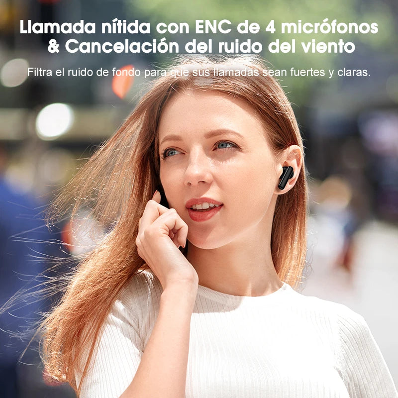 QCY T13 ANC Auriculares Inalámbricos con Cancelación de Ruido